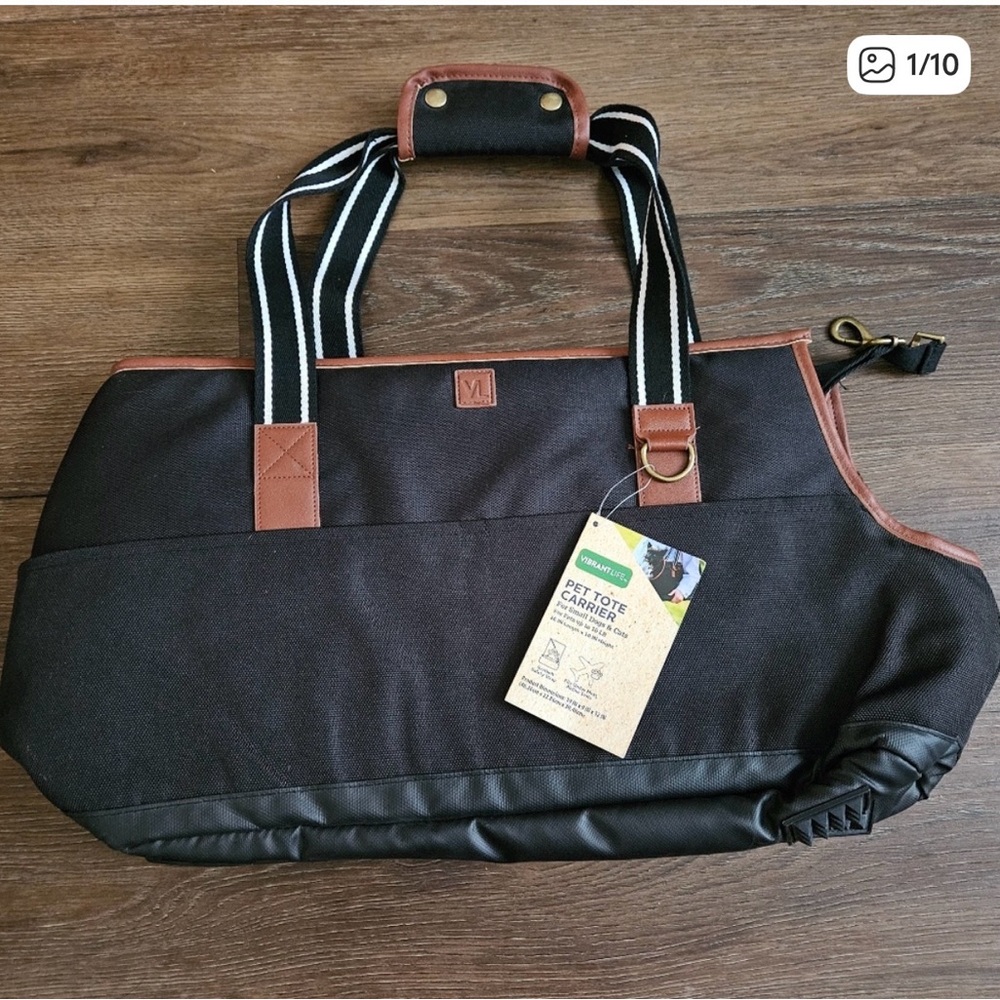 Pet Carrier tote Bag, vibrant life, new with tags unused